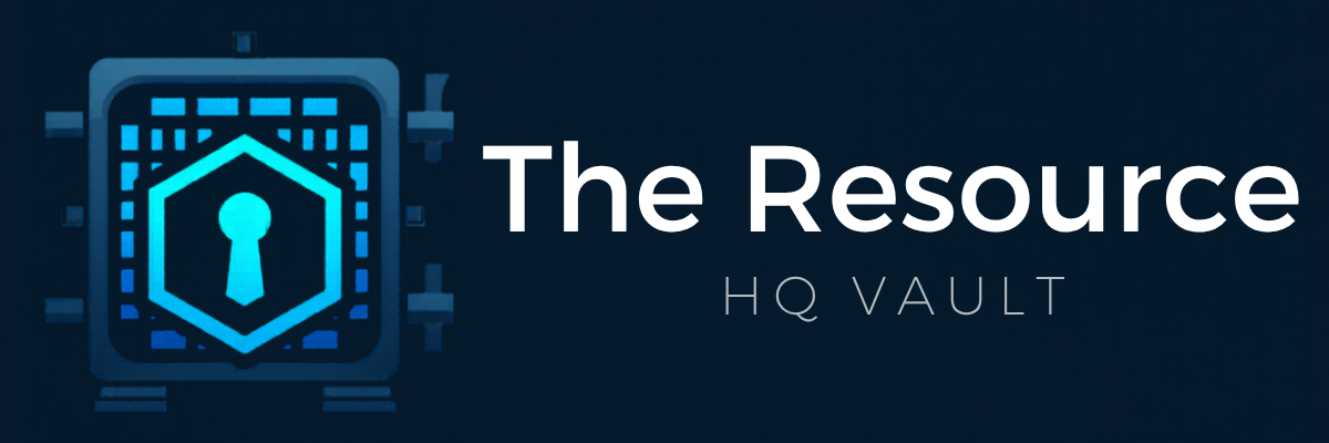 The Resource HQ Vault